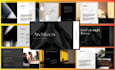 create unique power point presentation in just 24 hours