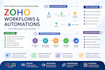 set up zoho CRM, zoho creator, API integrations, zoho books