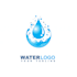 design an water drop logo