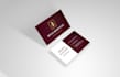 do a professional business card with a free qr code