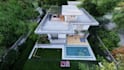 do high quality photorealistic exterior render architecture building