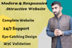 do web development by using HTML, CSS, bootstrap, PHP, and javascript