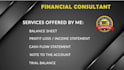 do profit and loss balance sheet financial statement and bookkeeping
