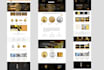 design professional PSD, xd and figma website