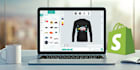 design shopify print on demand store, shopify website