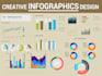 design professional infographic, flowchart, pie charts, and graph diagram