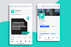 do creative social media design, post, banner ads