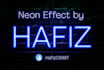 do your logo or text into neon style
