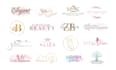 create elegant luxury or feminine logo designs