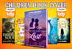 draw illustration for children book cover and book cover
