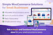 build a simple woocommerce store for small businesses