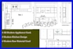 do your kitchen design in auto cad 2d, 3d