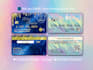 do holographic luxury business card design