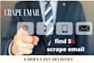 do email collection and find scrape email lists web search