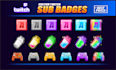 create express custom twitch sub badges