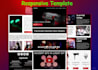 design and setup  mailchimp email template newsletter