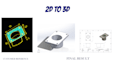 create 3d printable file from concept or 2d image