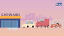 create car wash animated promo video