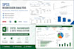 do statistical data analysis using spss, r, and excel