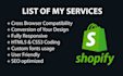 create shopify site from PSD, xd, ai, figma, sketch designs