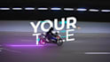 add neon glowing light effect animation to your video