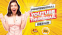 design attractive clickbait amazing youtube thumbnails within 3 hours