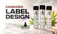 design cannabis pre roll, jar and weed package