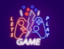 design 3d neon logo animation intro neon sign