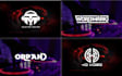 do unique monogram, artist, band, edm, dj music text logo