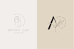 design beautiful hand drawn botanical boho logo design
