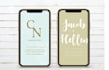 design elegant and modern digital wedding invitation