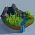 model 3d low poly game ready assets