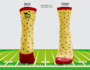 do unique sock design with pantone c