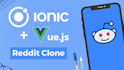 develop ionic vue cross platform app