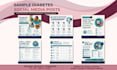 design professional healthcare and wellness social media graphics