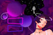 draw beautiful abstract digital art of high quality