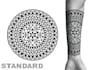 create mandala tattoo design