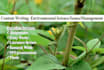 write striking content on environmental science and environmental issues
