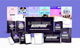 design online course mockup bundle and ecover bundle