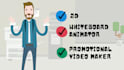 create a powtoon 2d animated cartoon explainer video