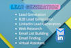 do b2b lead generation and targeted email list building