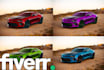 do color changes and manipulations of any vehicle
