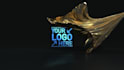 create gold epic car opener intro logo video animation