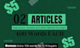 write articles related to mental health