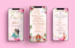 design luxury indian wedding invitation and digital e invite