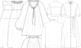do fashion flats technical sketch cad drawing
