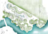 architectural 2d site plan visualization