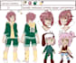 create a reference sheet of your character