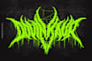 create brutal death thrash black metal band typography logo