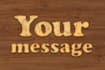 create a custom header image with your text and logo